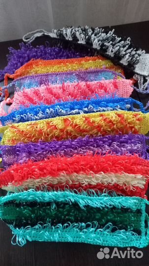 Мочалки ручной работы