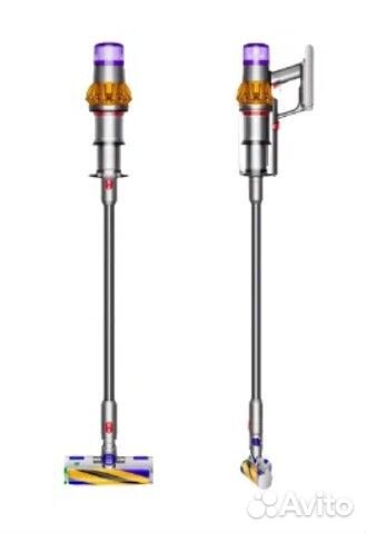Пылесос Dyson V15 Detect Absolute серебристый EU