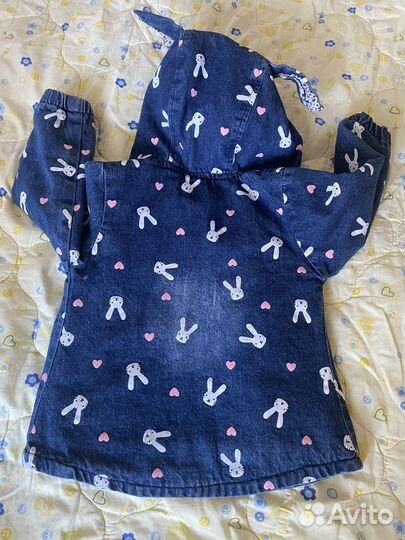 Джинсовая куртка для девочки