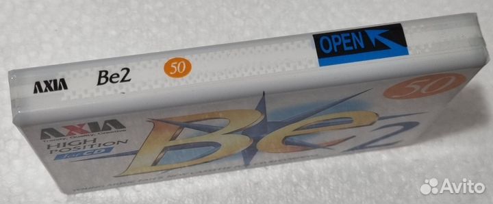 Axia BE2 50 Аудиокассета Японский рынок (Fuji)