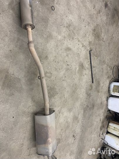 Глушитель mercedes benz w203