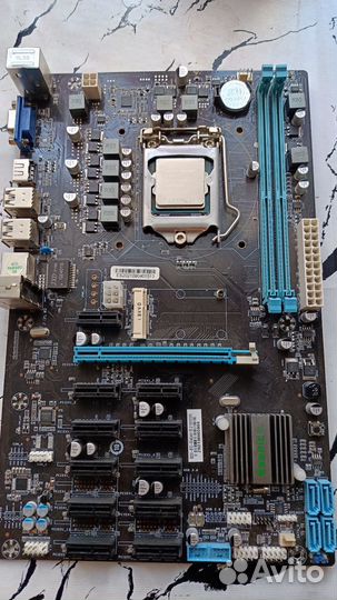 Материнская плата с процессором lga 1151