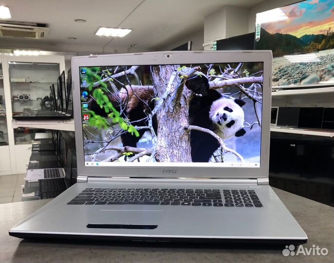 Msi/i7 7500/8GB/GTX1050/248GB SSD/17.3