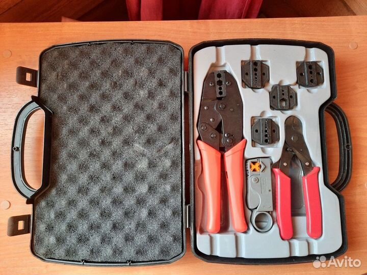 Набор для обжима кабелей HT-330K (coax. tool kits