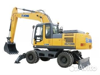Колёсный экскаватор XCMG XE180WD, 2023
