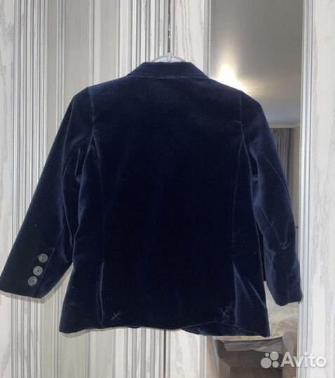 Бархатный пиджак zara