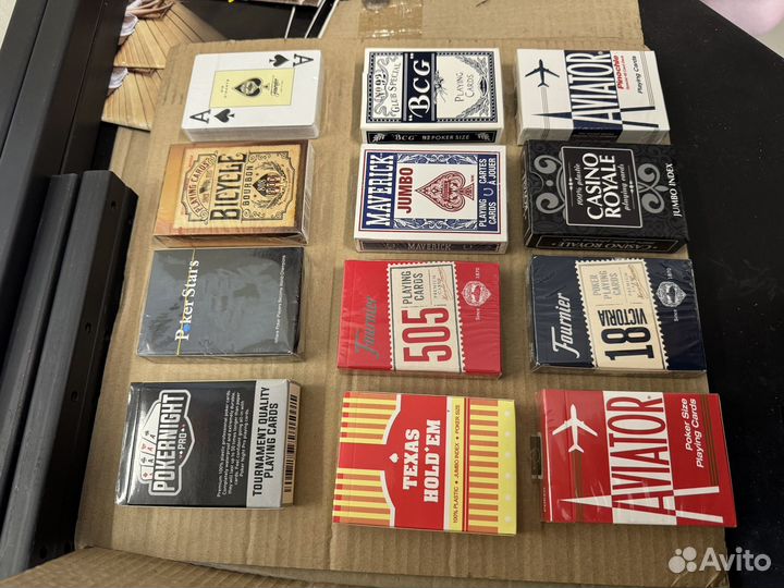 Игральные карты пластик