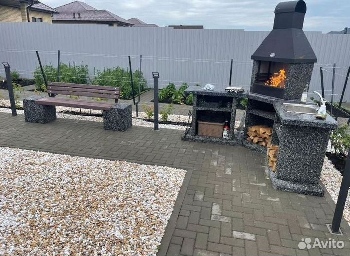 Печь барбекю