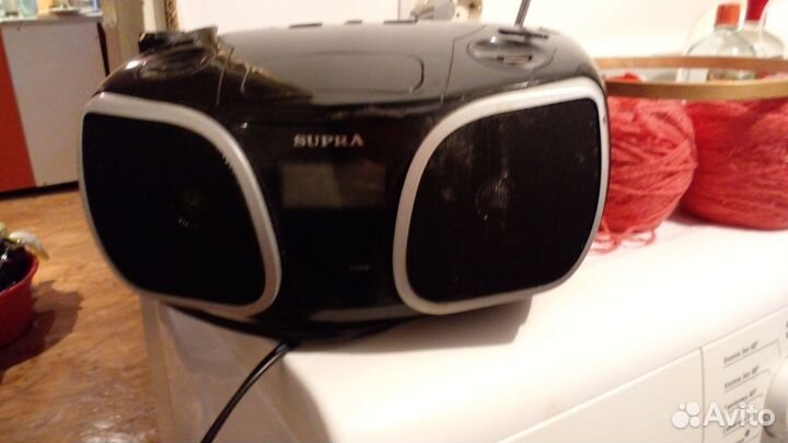 Магнитофон -радио supra рабочий
