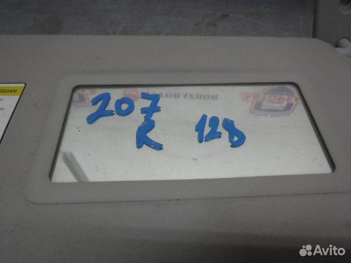 Козырек солнцезащитный правый Peugeot 207 ET3J4