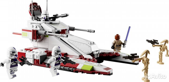 Новый Lego 75342 Республиканский боевой танк