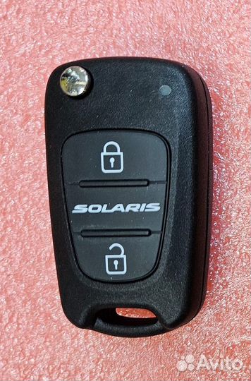 Выкидной оригинальный ключ для Hyundai Solaris
