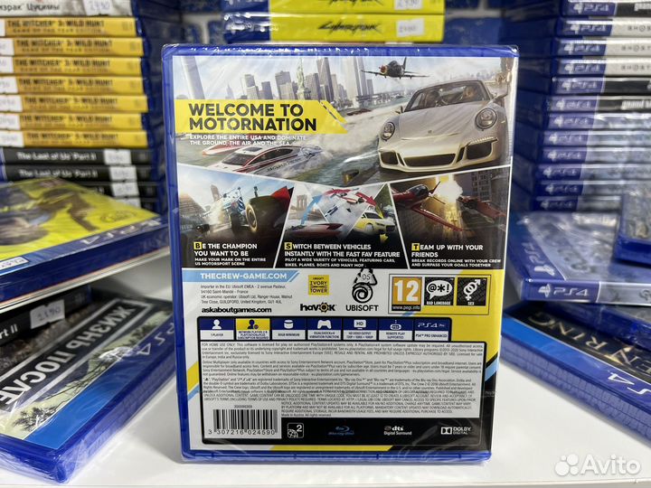 Диск PS4 The Crew 2 / Новый