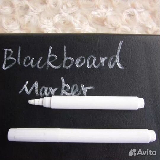 Маркер меловой белый