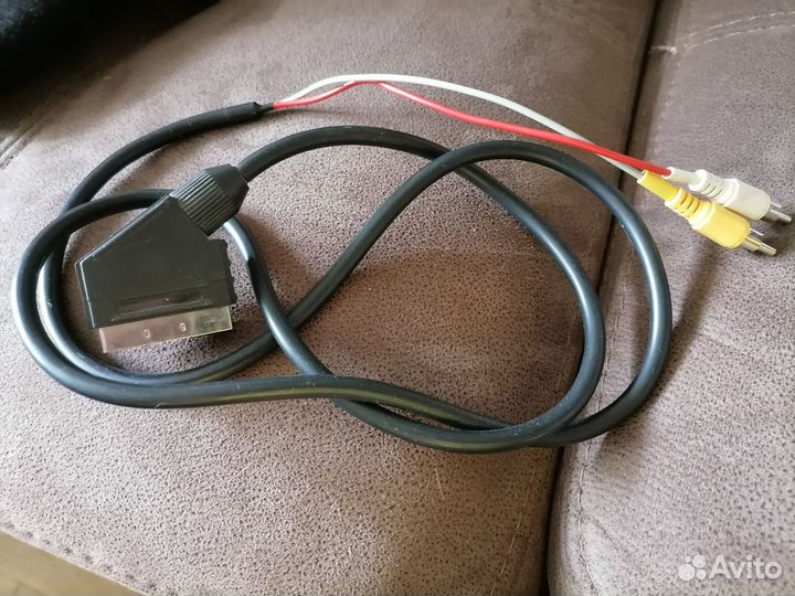 Кабель scart-2 rca