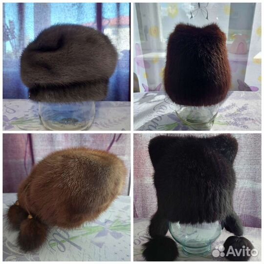 Шапка норковая