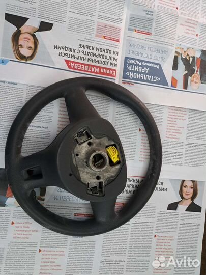 Руль с подушкой жетта 6
