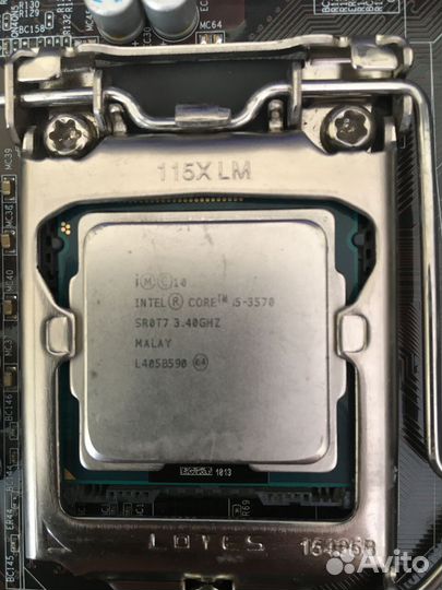 Материнка+ проц i5 3570 (4 ядра) + 16 гб опер