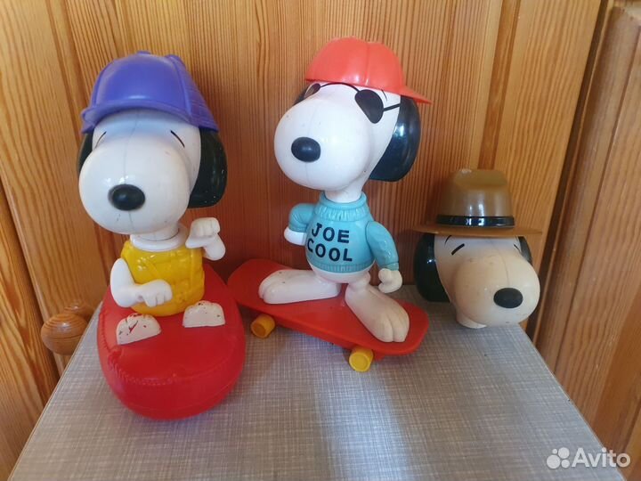 Игрушки Снупи Snoopy макдоналдс 2000