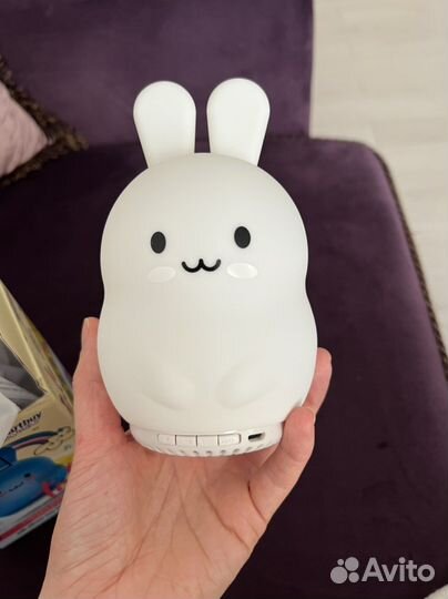 Портативная колонка ночник