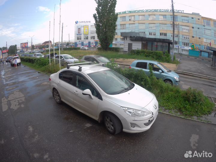 Багажник на крышу поперечины Peugeot 408 (2010)