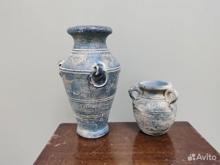 Кувшин ваза горшок глина Египет для интерьера