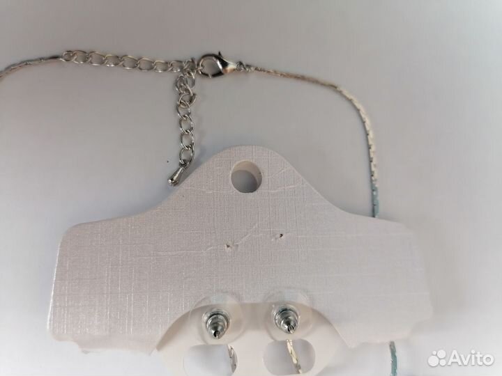 Набор колье+серьги