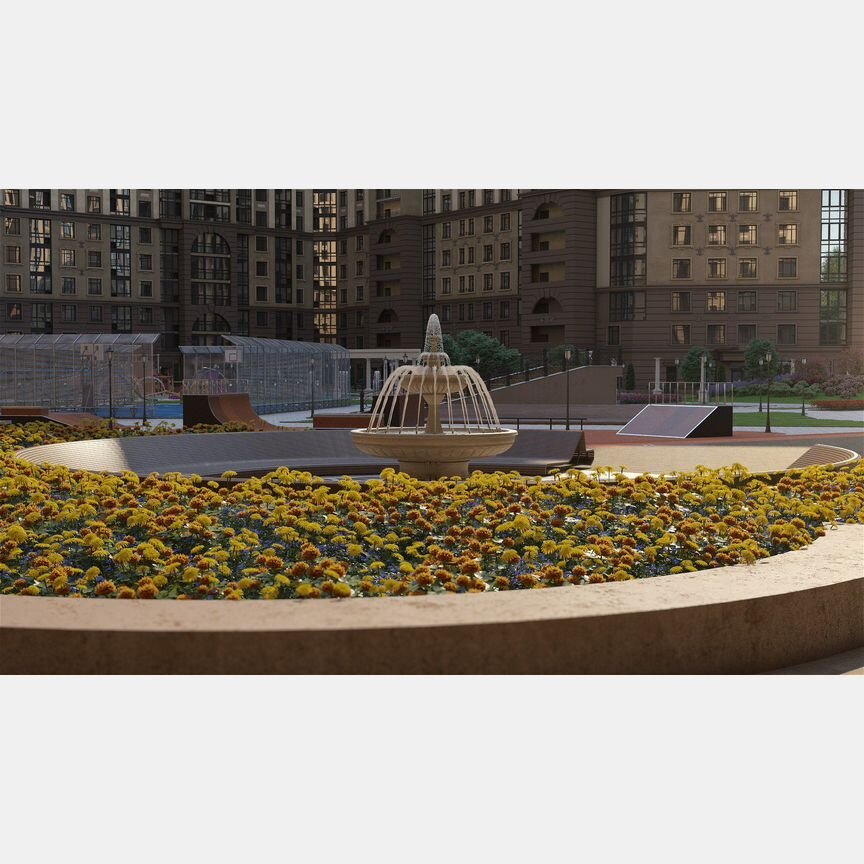 2-к. квартира, 81,3 м², 2/23 эт.