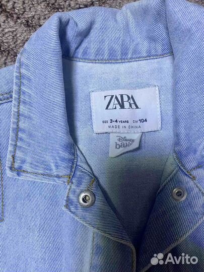 Рубашка детская zara