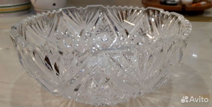 Ваза хрустальная СССР