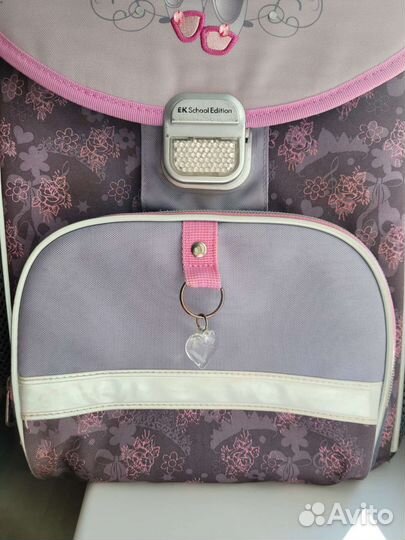 Рюкзак для девочки Erich Krause лёгкий ортопедичес