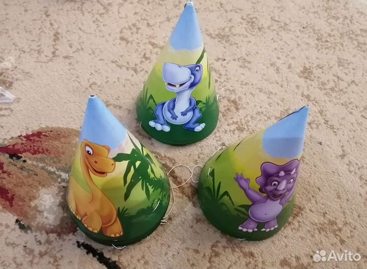 Набор для праздника Динозавры + игрушки