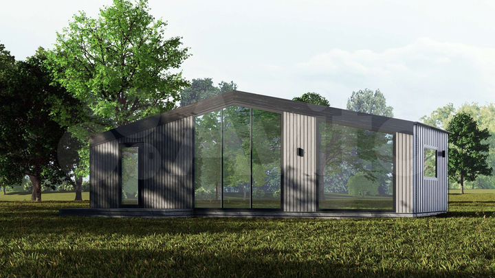 Дом 32 м² на участке 1 сот.