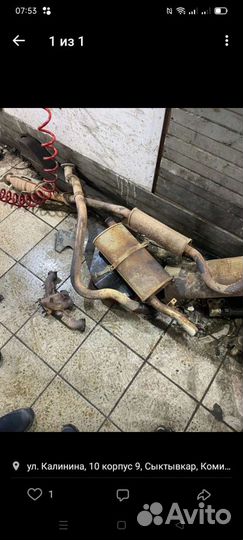 Выхлопная система на ваз 2104-07 инжектор