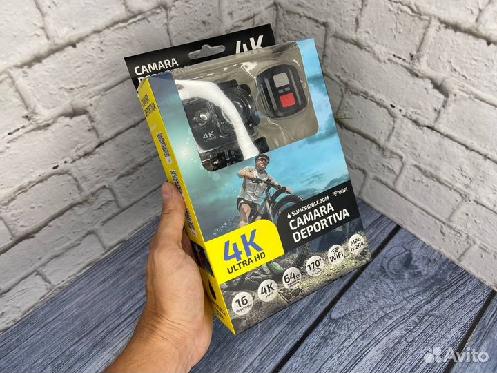 Экшн камера 4к Ultra HD