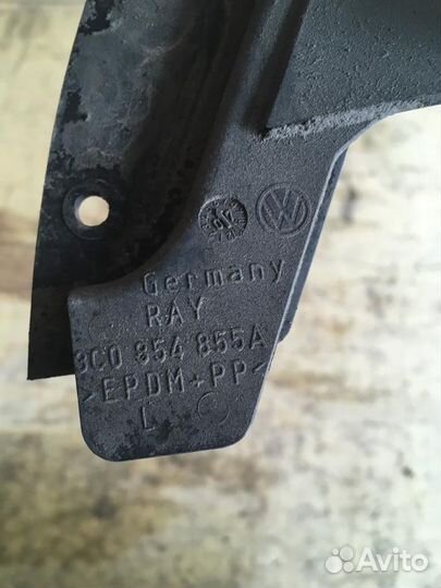 Брызговики задние Volkswagen Passat b6