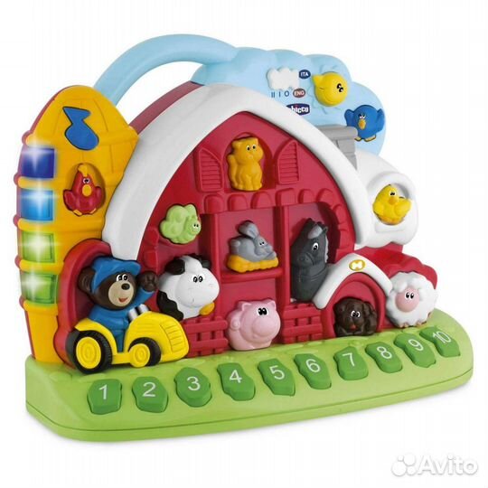Говорящая Ферма Chicco рус/англ