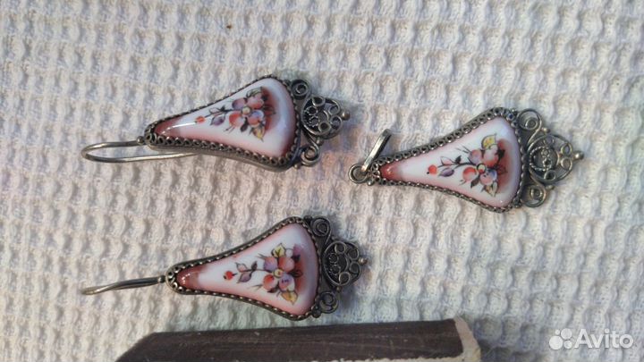 Комплект финифть