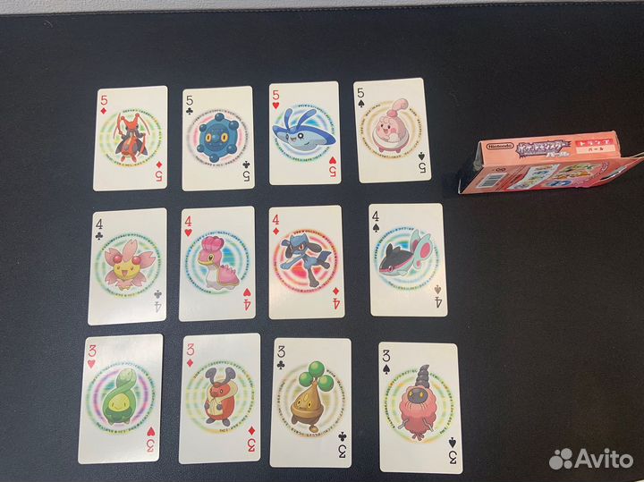 Pokemon pearl игральные карты 2007 год