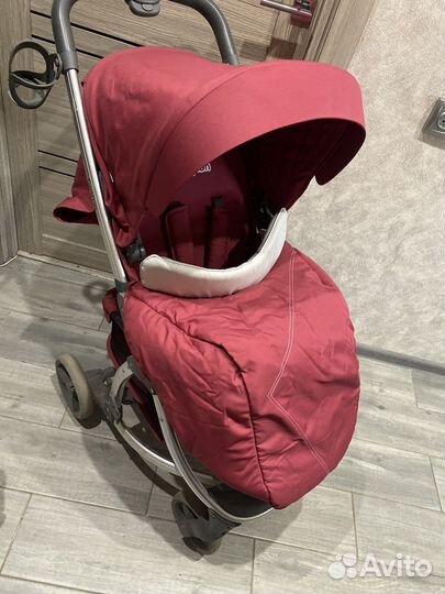 Коляска прогулочная Babyton Cosmo red