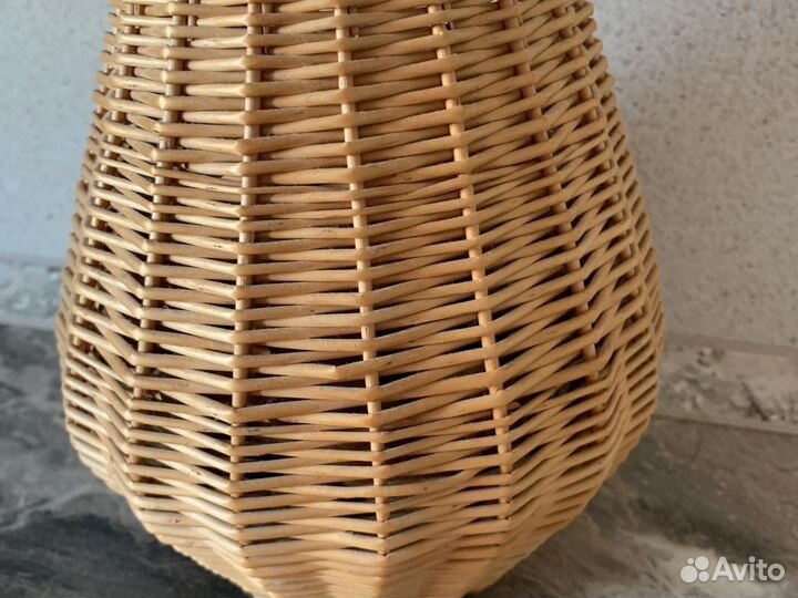 Ваза из лозы.Ваза. Ваза плетёная