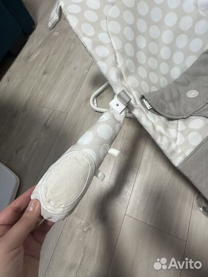 Шезлонг для новорожденных happy baby