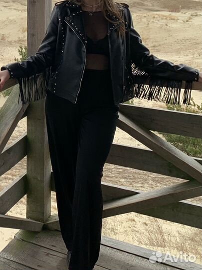 Кожаная куртка косуха