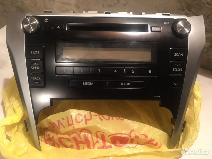 Штатная магнитола toyota camry 50
