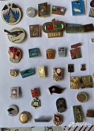 Значки советской эпохи