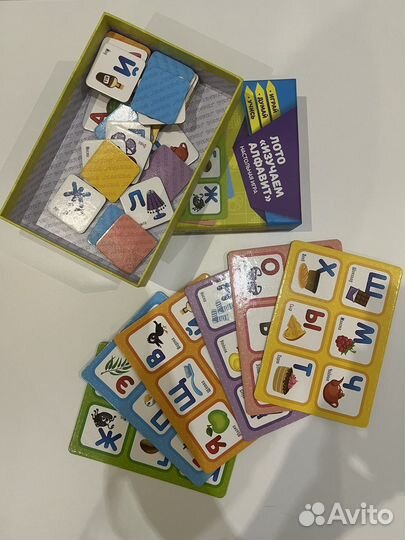 Детские Игры: мозаика, лото, баланс, домино