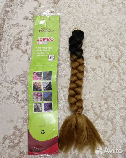Коса на резинке для волос