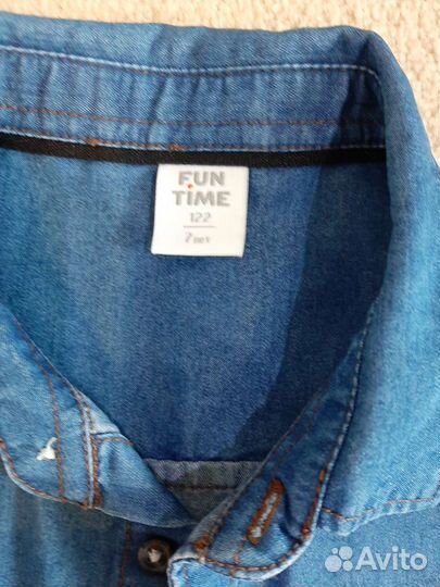 Рубашка для мальчика 122