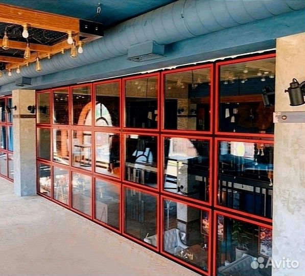 Алюминиевые окна терраса балкон лоджия фасад