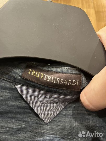 Мужская рубашка trussardi оригинал